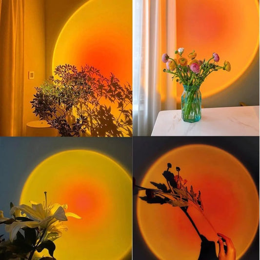 YUMIGlow Sunset Lamp 16 Colors | Remote Control | 360° Rotation